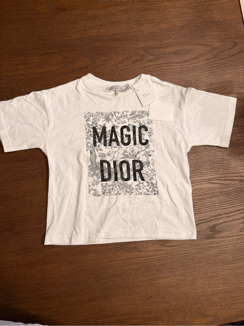 Dior 'Magic Dior' White Graphic Tee